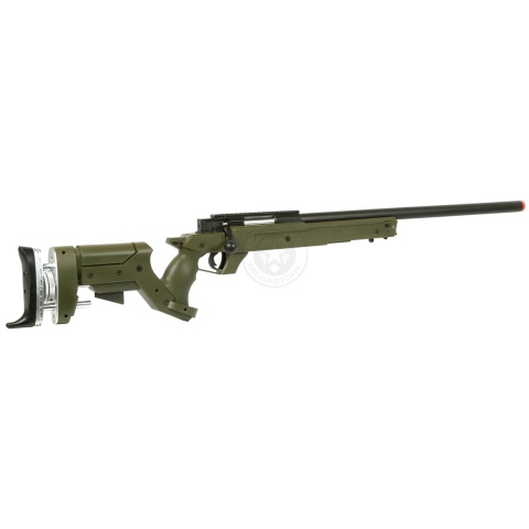 WellFire SR22 Full Metal Type 22 Bolt Action Sniper Rifle - OD GREEN
