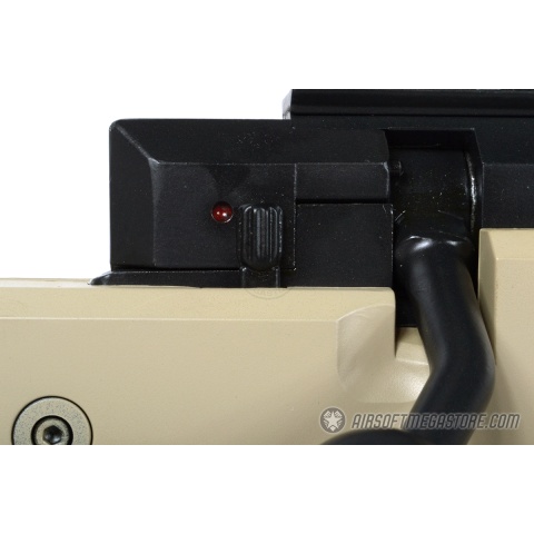 WellFire SR22 Bolt Action Type 22 Sniper Rifle w/ Scope & Bipod - TAN