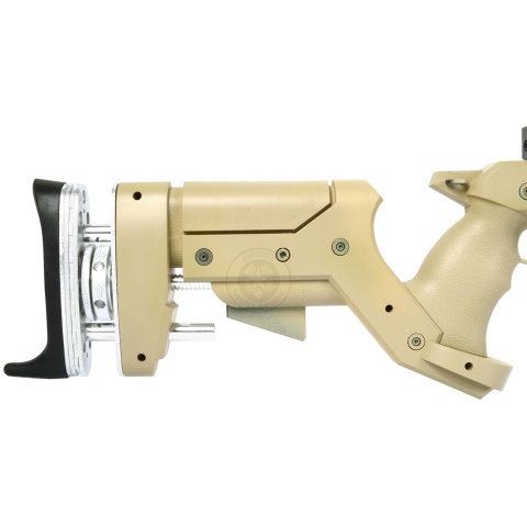 WellFire SR22 Bolt Action Type 22 Sniper Rifle w/ Scope & Bipod - TAN