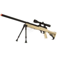 WellFire APS SR-2 Bolt Action Airsoft Sniper Rifle - TAN