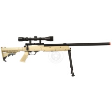 WellFire APS SR-2 Bolt Action Airsoft Sniper Rifle - TAN