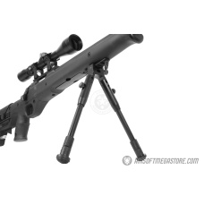 WellFire MB12D Full Metal Bolt Action Sniper Rifle w/  Scope and Bipod