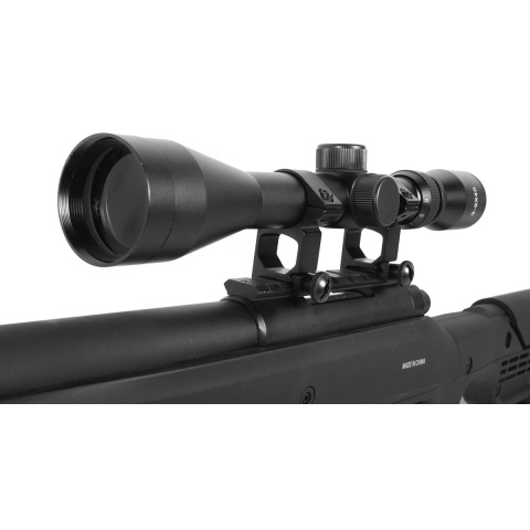 WellFire MB12D Full Metal Bolt Action Sniper Rifle w/  Scope and Bipod