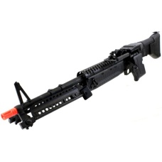 Atlas Custom Works Full Metal M60 VN Airsoft Machine Gun AEG Rifle - Support Weapon -  (Gun Only)