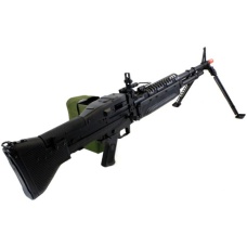 Atlas Custom Works Full Metal M60 VN Airsoft Machine Gun AEG Rifle - Support Weapon -  (Gun Only)