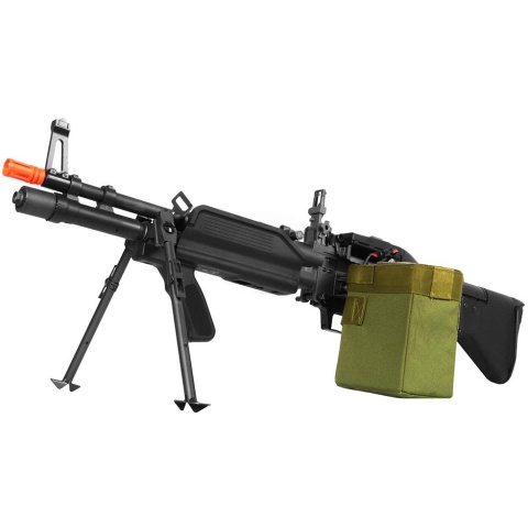 Atlas Custom Works Airsoft Full Metal MK43 AEG Squad Automatic Rifle