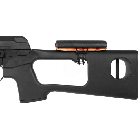 500 FPS A&K SVD Bolt Action SSR [Specialized Sniper Rifle] in Black -  (DISCONTINUED)