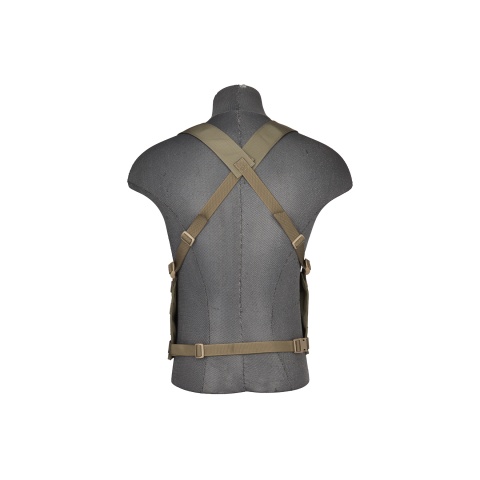 Flyye Industries 1000D Law Enforcement Chest Rig - RANGER GREEN