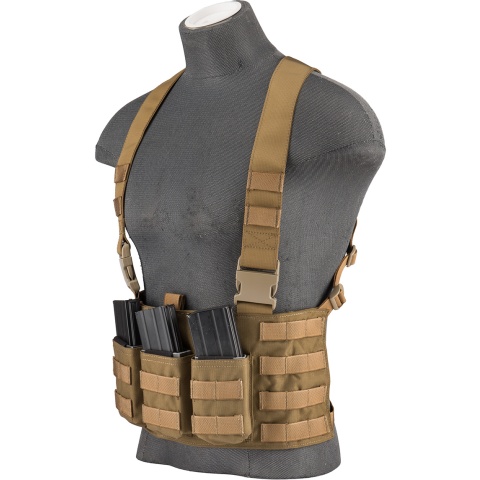 Flyye Industries 1000D Law Enforcement Chest Rig - COYOTE BROWN