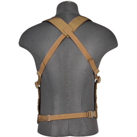 Flyye Industries 1000D Law Enforcement Chest Rig - COYOTE BROWN