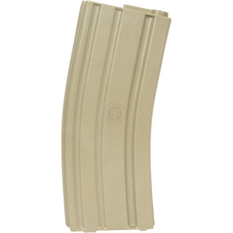 Elite Force Pack of 10 140 Round M4 Mid-Capacity Airsoft AEG Magazines (Color: Tan)