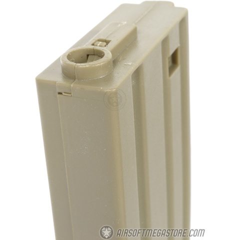 Elite Force Pack of 10 140 Round M4 Mid-Capacity Airsoft AEG Magazines (Color: Tan)