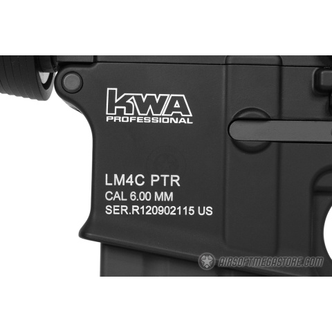 KWA Full Metal LM4C Airsoft M4 CQB Gas Blowback Training Rifle