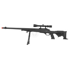 WellFire MB11D Full Metal Bolt Action Sniper Rifle w/  Scope and Bipod