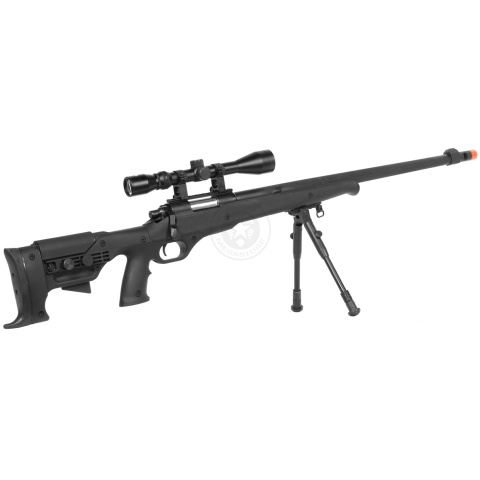 WellFire MB11D Full Metal Bolt Action Sniper Rifle w/  Scope and Bipod