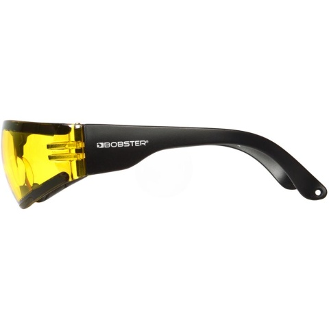 Bobster Shield III Shooting Glasses ANSI Z87 Rated - YELLOW LENS