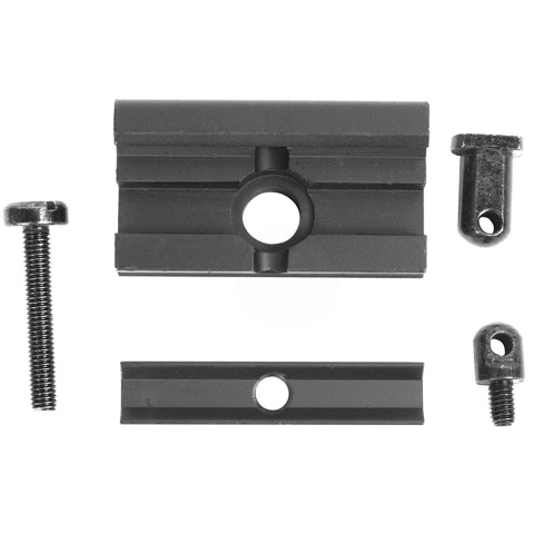 DBoys Full Metal 20mm RIS Bipod Adapter - For Standard RIS