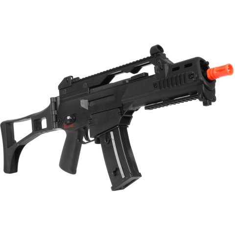 370 FPS DBoys Airsoft Full Metal Gearbox R36C EBB Electric BLOWBACK AEG Rifle - w/ Folding Stock - BLACK - DISCONTINUED