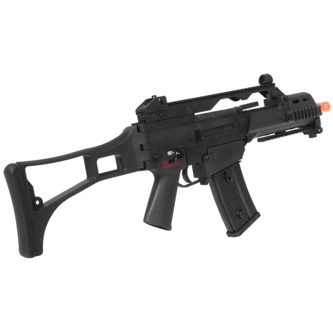370 FPS DBoys Airsoft Full Metal Gearbox R36C EBB Electric BLOWBACK AEG Rifle - w/ Folding Stock - BLACK - DISCONTINUED