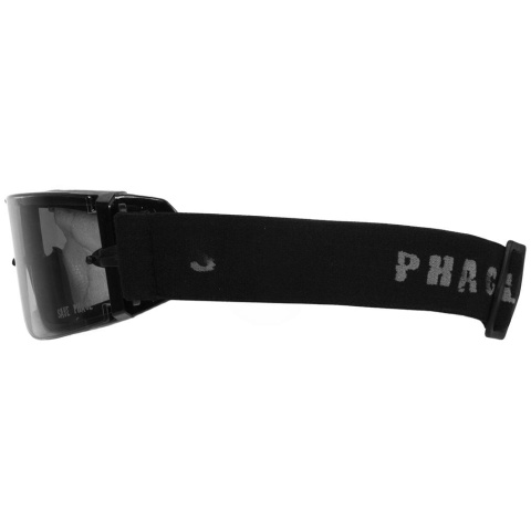 Save Phace Airsoft Eye Protection Grunt Clear Lens Goggles - BLACK
