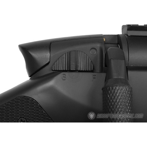 455 FPS DE Airsoft Metal M50P Master Sniper Rifle w/ Red Dot Scope