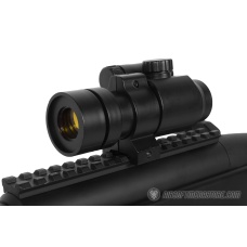 455 FPS DE Airsoft Metal M50P Master Sniper Rifle w/ Red Dot Scope
