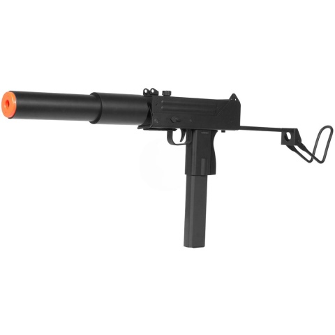 DE M-10 Mac11 Airsoft AEG Submachine Gun w/ Mock Suppressor
