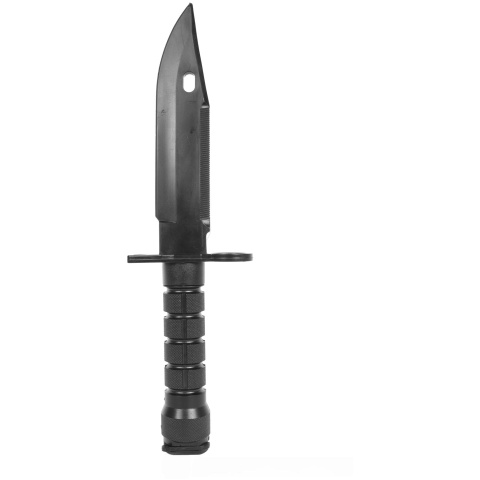 G-Force Airsoft M9 Rubber Blade Training Knife Bayonet - BLACK