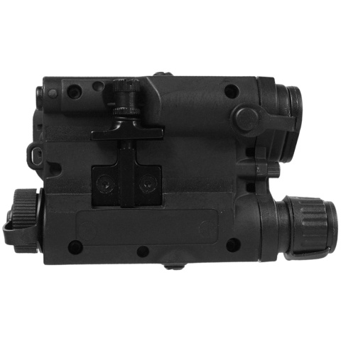 Airsoft Megastore Armory XE-15 PEQ Battery Box w/ Weaver Mount - BLACK