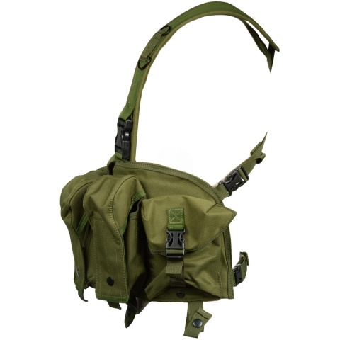 G-Force Urban Assault 6-Pocket Chest Rig for AK-Style Magazines - OD