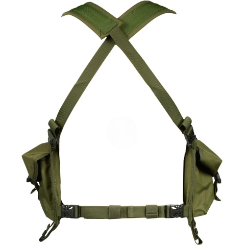 G-Force Urban Assault 6-Pocket Chest Rig for AK-Style Magazines - OD