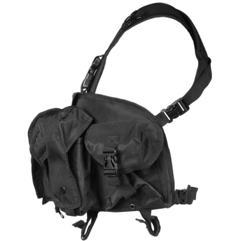G-Force Urban Assault 6-Pocket Chest Rig for AK Magazines - BLACK