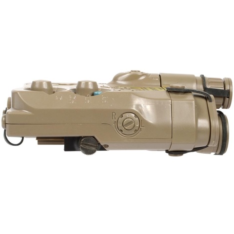 Lancer Tactical 5KU AN/PEQ-16 Battery Box Case RIS Mount - FLAT DARK EARTH