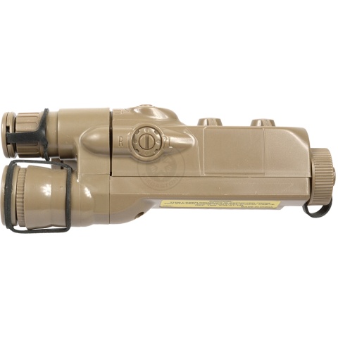 Lancer Tactical 5KU AN/PEQ-16 Battery Box Case RIS Mount - FLAT DARK EARTH