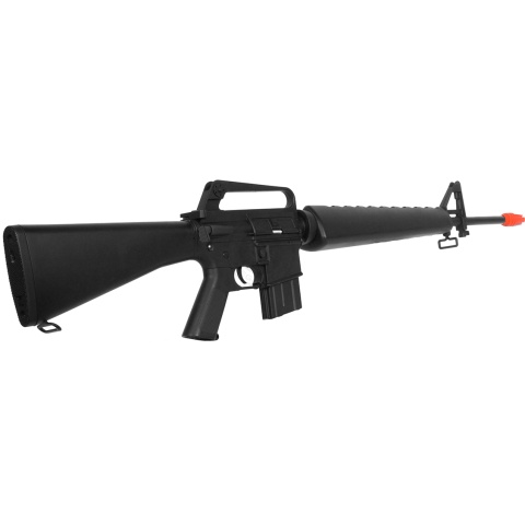JG Works Airsoft Gun M16A1 Vietnam AEG Rifle w/ Reinforced Barrel