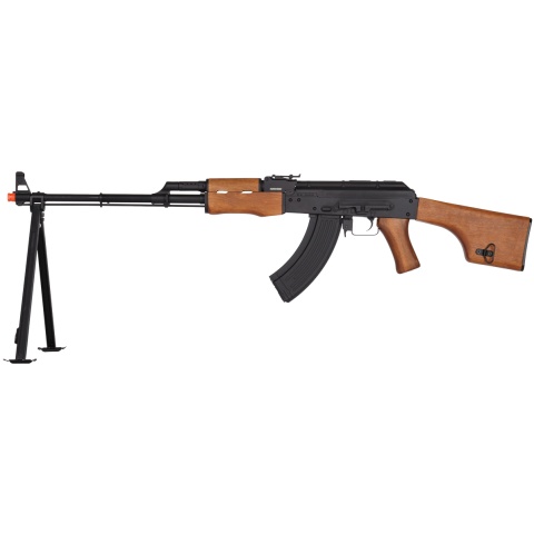 JG Full Metal RPK Electric Blowback AEG Rifle w/ Real Wood and Bipod