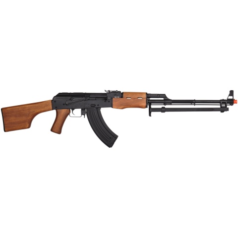 JG Full Metal RPK Electric Blowback AEG Rifle w/ Real Wood and Bipod