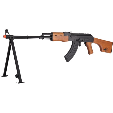 JG Full Metal RPK Electric Blowback AEG Rifle w/ Real Wood and Bipod