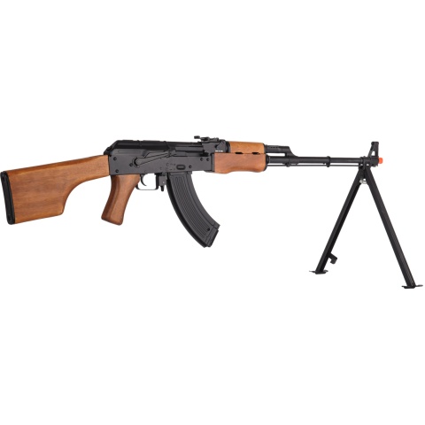 JG Full Metal RPK Electric Blowback AEG Rifle w/ Real Wood and Bipod