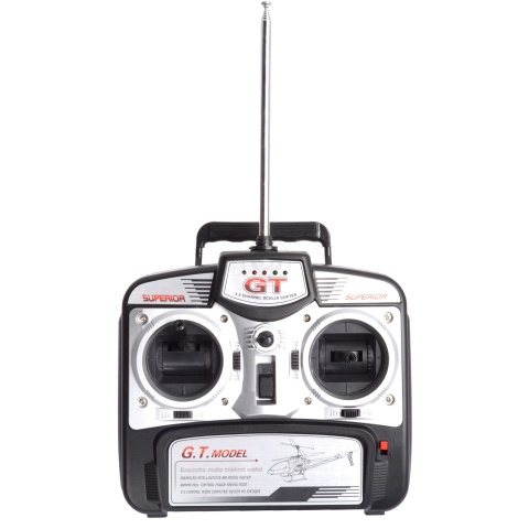 GT Model 27MHz Transmitter Remote Control for 3.5 Channel QS8006 Coaxial RC Helicopter