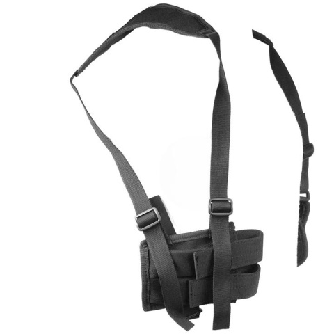 G-Force Police Shoulder Pistol Holster - 1000D Construction - BLACK