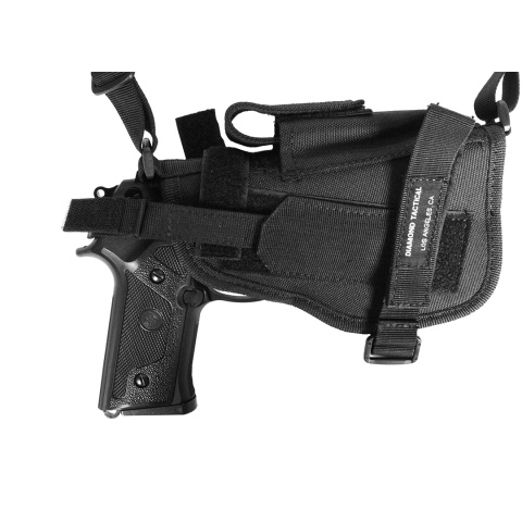 G-Force Police Shoulder Pistol Holster - 1000D Construction - BLACK
