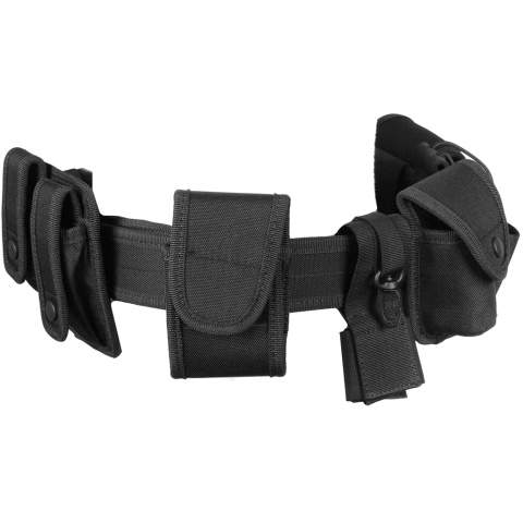 AMA 1000D Police Utility Belt w/ Holster - BLACK