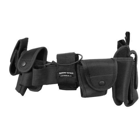 AMA 1000D Police Utility Belt w/ Holster - BLACK