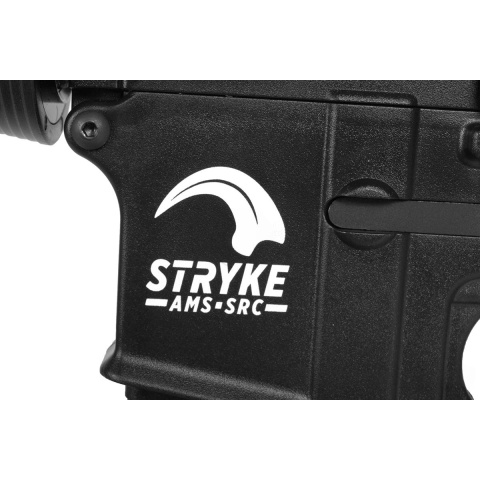 SRC AMS Stryke Series SR15-A4 RIS Carbine Airsoft AEG Rifle - BLACK
