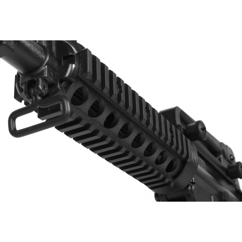 SRC AMS Stryke Series SR15-A4 RIS Carbine Airsoft AEG Rifle - BLACK