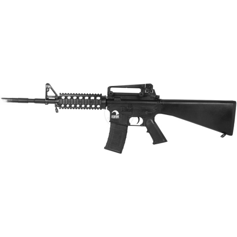 SRC AMS Stryke Series SR15-A4 RIS Carbine Airsoft AEG Rifle - BLACK