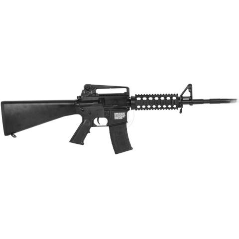SRC AMS Stryke Series SR15-A4 RIS Carbine Airsoft AEG Rifle - BLACK