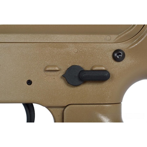 AMS-SRC Stryke Series SR15-A4 RIS Carbine AEG Airsoft Rifle - TAN -  (DISCONTINUED)