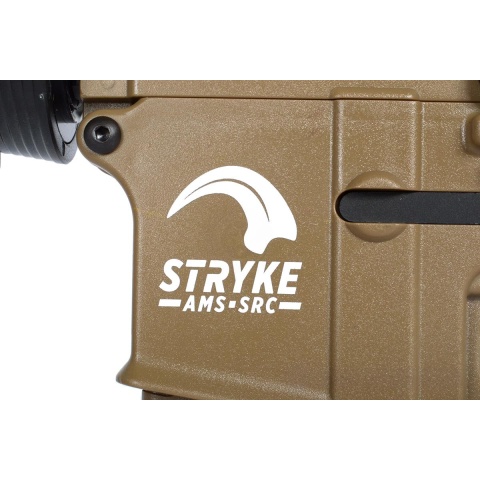 AMS-SRC Stryke Series SR15-A4 RIS Carbine AEG Airsoft Rifle - TAN -  (DISCONTINUED)